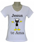 Camiseta Jesus Te Ama